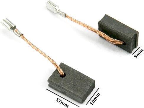 Set of 2 Carbon Brushes Compatible with GWS 14-125 C, 880, 1400, 22-230 P, 1000, GWS PWS PKS GKS GWS 1000 1100 8-45 9-45 10-450 13-50VS 14-50B fit 1607014176 Grinder in Kuwait