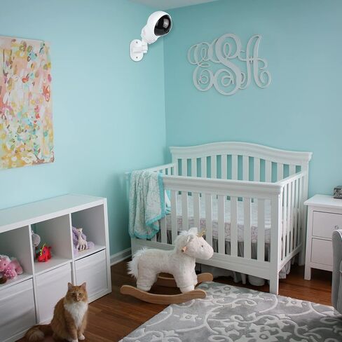 Adjustable Baby Monitor Wall Mount for Eufy Spaceview, Spaceview Pro and Spaceview S Baby Monitor, Perfect View Angle and Easy Installation Without Drilling in Kuwait