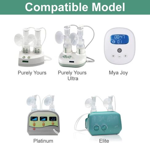 Maymom Pump Parts Compatible with Ameda Purely Your Pumps, MYA Joy Pump, but not MYA Pro; (4 Duckbills 2 Membranes) in Kuwait