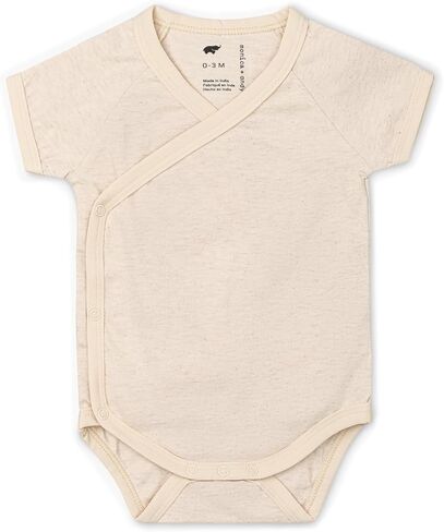 Monica + Andy Unisex-Baby Baby Organic Long Sleeve Lucky Bodysuit in Kuwait