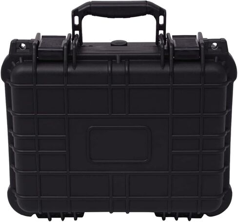 Heavy Duty Shock Resistant Flight Case with Foam, Portable PP Hard Case 21.7x16.9x8.3 Inches, Lockable Waterproof Transport with Pressure Valve in Kuwait