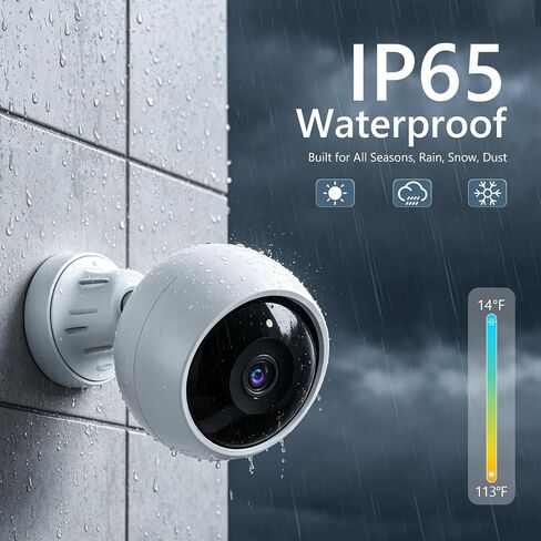 Security Cameras Wireless Outdoor, 2K Camera for Home Security | Battery Camera, Indoor Camera, Color Night Vision, 2.4G WiFi, 2-Way Talk, Siren Alarm, AI Motion Detection, 2 Pack in Kuwait