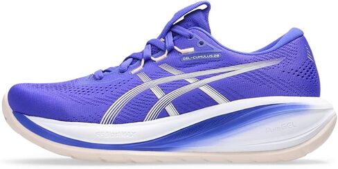 ASICS Women's Gel-Cumulus 28 Running Shoes, 8.5, Cobalt Burst/Ivory in Kuwait