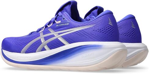 ASICS Women's Gel-Cumulus 28 Running Shoes, 8.5, Cobalt Burst/Ivory in Kuwait