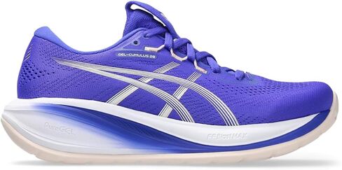 ASICS Women's Gel-Cumulus 28 Running Shoes, 8.5, Cobalt Burst/Ivory in Kuwait