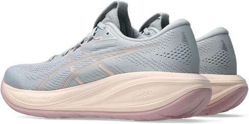 ASICS Women's Gel-Cumulus 28 Running Shoes, 9, Piedmont Grey/Pearl Pink in Kuwait