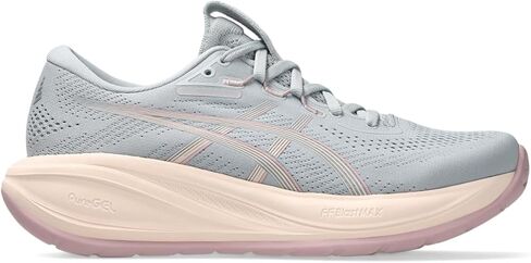 ASICS Women's Gel-Cumulus 28 Running Shoes, 7, Piedmont Grey/Pearl Pink in Kuwait