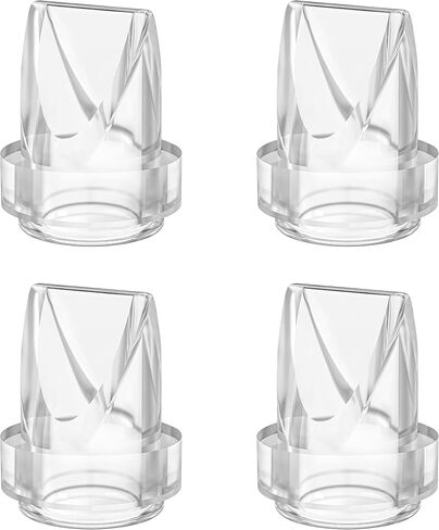Nuliie Breast Pumps Accessories, Valves Replacement for Nuliie Wearable Breast Pump Electrical with Storage Bag (Model:S32) 4Pcs Duckbill Valves in Kuwait
