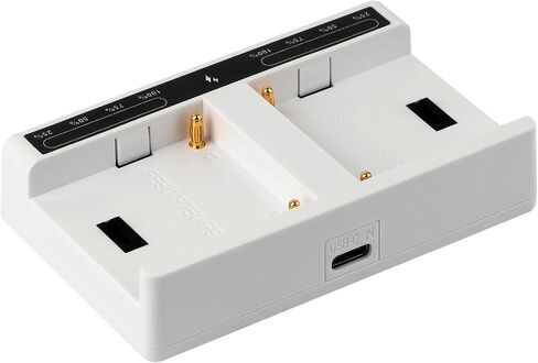 VILTROX Dual Smart USB Battery Charger 36W PD USB-C Super Fast 2-Channel Charging Station Compatible with Sony NP-F550 NP-F570 NP-F750 NP-F770 NP-F950 NP-F970 Camcorder/Video Light/Monitor Batteries in Kuwait