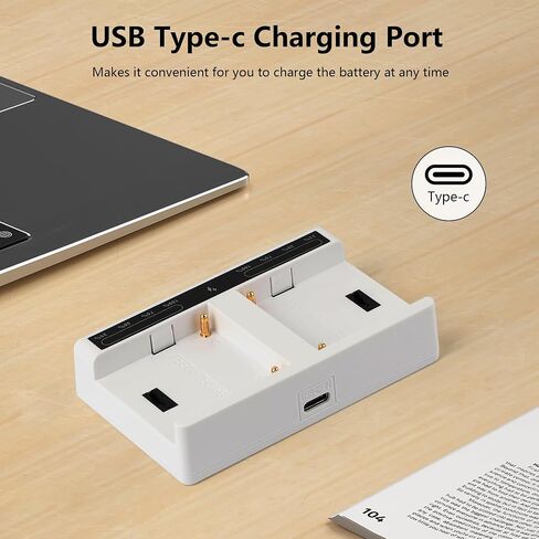 VILTROX Dual Smart USB Battery Charger 36W PD USB-C Super Fast 2-Channel Charging Station Compatible with Sony NP-F550 NP-F570 NP-F750 NP-F770 NP-F950 NP-F970 Camcorder/Video Light/Monitor Batteries in Kuwait