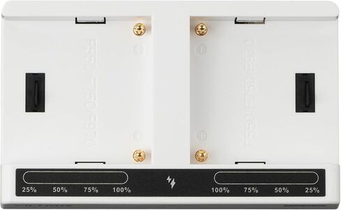 VILTROX Dual Smart USB Battery Charger 36W PD USB-C Super Fast 2-Channel Charging Station Compatible with Sony NP-F550 NP-F570 NP-F750 NP-F770 NP-F950 NP-F970 Camcorder/Video Light/Monitor Batteries in Kuwait