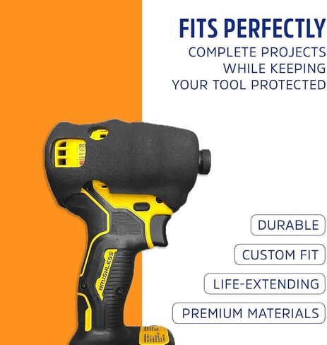 Protoco JB-95 Protective Cover Compatible with the Dewalt DCF809, DCF887, DCF890, 886, ¼" Hex Driver, Tool Cover in Kuwait