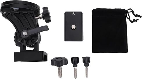 Generic Latitude Adjustment Seat, Telescope Mount Latitude Base with 3/8 in Thread, Supports Angle Adjustments Between 0° and 90°, for in Kuwait