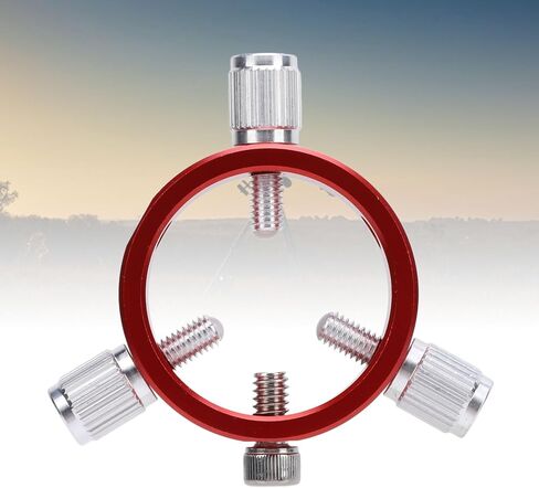 Red Aluminum Alloy Telescope Guide Ring with M6 Screw for 20-40mm Astronomical Telescope Accessories in Kuwait
