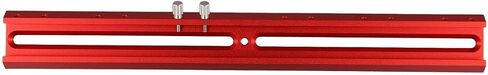 Aluminum Alloy Dovetail Plate Base for Astronomical Telescopes, 60 Degree Guide Slot Finderscope Mount with Extension, Red Accessory for Guidescope and Smart Box, Size 220mm(360mm) in Kuwait