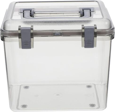 Zerodeko Portable Camera Lens Drying Box with Lid, Small Handheld Lens Storage Case for Dslr and Outdoor Use, Moisture-proof Protective Container for Photography Equipment in Kuwait