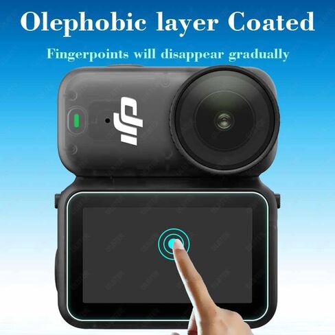 ULBTER Screen Protector for DJI OSMO Nano Camera [3Pack] | Tempered Glass 9H Hardness Ultra-Clear Anti-Scrach Anti-Fingerprint Anti-Bubble in Kuwait