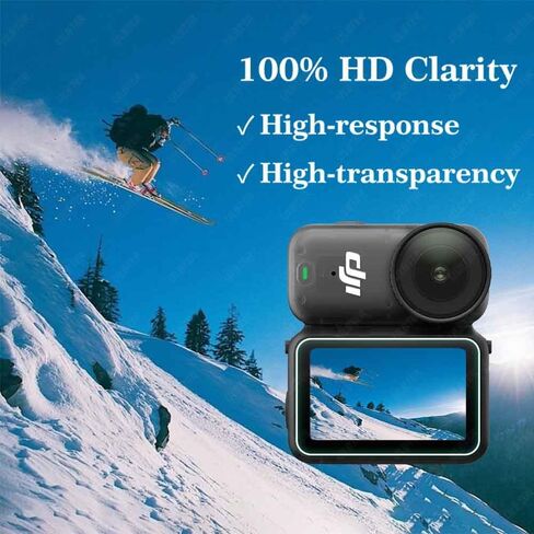 ULBTER Screen Protector for DJI OSMO Nano Camera [3Pack] | Tempered Glass 9H Hardness Ultra-Clear Anti-Scrach Anti-Fingerprint Anti-Bubble in Kuwait