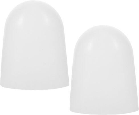 iplusmile 2pcs Silicone Flashlight Diffuser Cap for Torch and Flashlight, Waterproof Soft Light Effect Cover, White Flexible Diffuser Shade for Indoor Lighting and Camping in Kuwait