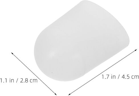 iplusmile 2pcs Silicone Flashlight Diffuser Cap for Torch and Flashlight, Waterproof Soft Light Effect Cover, White Flexible Diffuser Shade for Indoor Lighting and Camping in Kuwait
