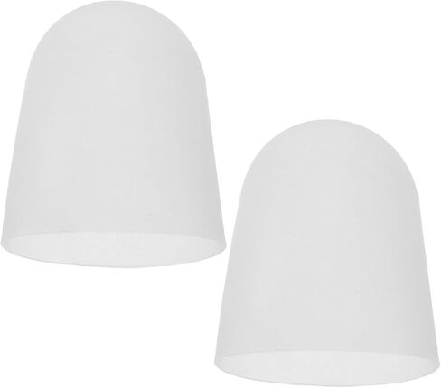 Toddmomy Silicone Flashlight Diffuser Cover 2.6-2.7cm 2pcs, Non-Dazzling Soft Cap Torch and Flashlight for Indoor Lighting and Outdoor Adventures in Kuwait
