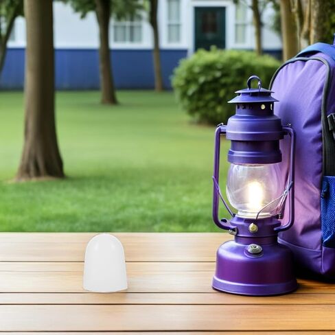 Toddmomy Silicone Flashlight Diffuser Cover 2.6-2.7cm 2pcs, Non-Dazzling Soft Cap Torch and Flashlight for Indoor Lighting and Outdoor Adventures in Kuwait