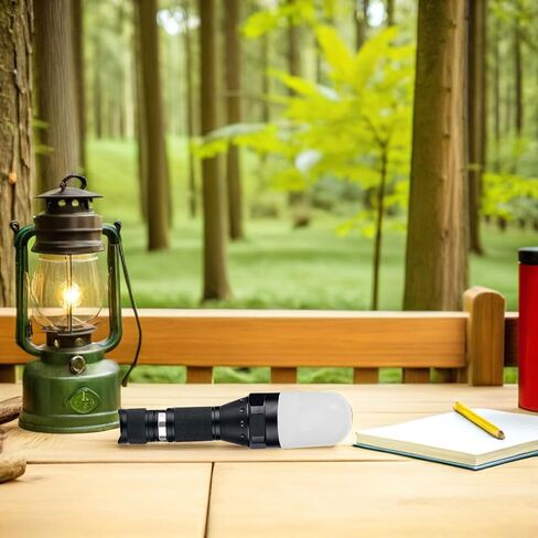 Toddmomy Silicone Flashlight Diffuser Cover 2.6-2.7cm 2pcs, Non-Dazzling Soft Cap Torch and Flashlight for Indoor Lighting and Outdoor Adventures in Kuwait