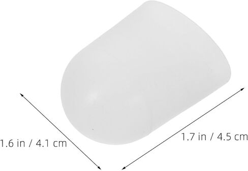 Hemoton Silicone Flashlight Diffuser Cap for 3.9-4.3cm Torch Head, Lightweight and Weather-Resistant Soft Light Cover for Hiking Tents and Extended Night Activities in Kuwait