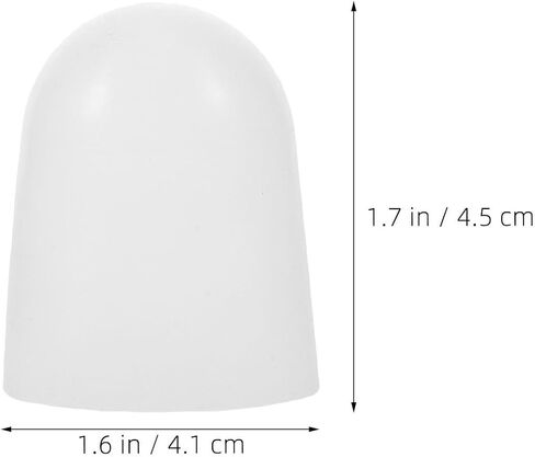 Hemoton Silicone Flashlight Diffuser Cap for 3.9-4.3cm Torch Head, Lightweight and Weather-Resistant Soft Light Cover for Hiking Tents and Extended Night Activities in Kuwait
