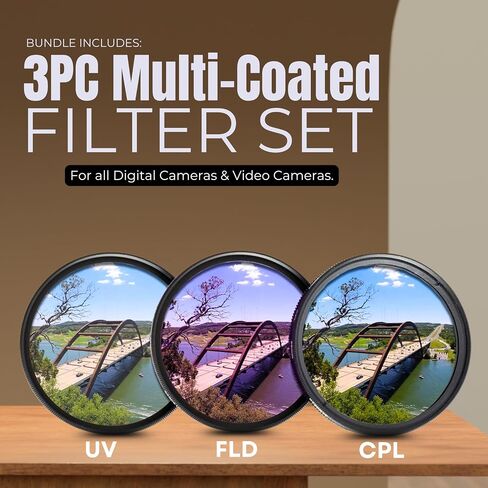 Nikon NIKKOR Z 85mm f/1.8 S Bundle with - 3 Pieces + Filter Kit + + Lens Pen + Dust Blower + Starter Kit + More in Kuwait