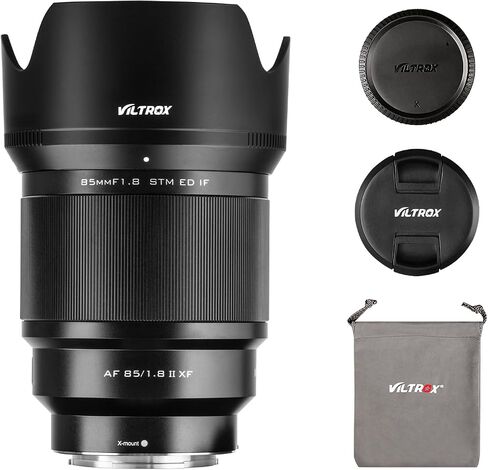 VILTROX 35mm F1.7 XF Lens AF F/1.7 X-Mount Shot for Fuji Beginner's Lens Auto Fcous APS-C Large Aperture Prime Lenses for Fujifilm X-T1 X-T10 X-T2 X-T20 X-T3 X-T4 X-T100 X-T200 X-T30 X-PRO02 XS10 XS20 in Kuwait