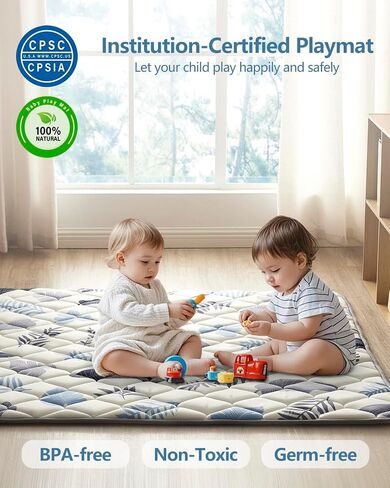 حصيرة لعب الأطفال للأرضية ، حصيرة Playpen Playpen 50x50 ، زميل في الرغوة الرغوية الحشوية للرضع للأطفال ، حصيرة زمنية قابلة للانزلاق والآلة القابلة للغسل in Kuwait
