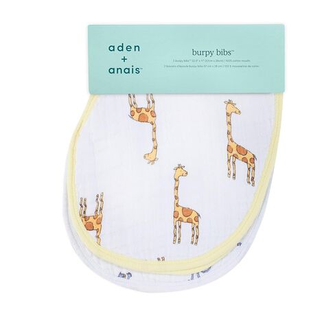 aden + anais burpy bib 2 pack; jungle jam in Kuwait