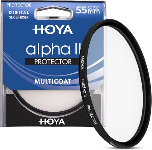 حامي عدسة كاميرا Hoya Alpha II MC ، مرشح 52 مم-مثالي للمبتدئين ، والزجاج المحسّن ، ونقل الضوء بنسبة 93.7 ٪ ، وإطار أرق ، و 6 طبقات هوي ، in Kuwait