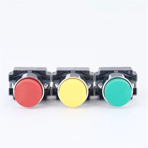 Momentary self-Reset Push Button Switch XB2-BL51, Yellow, 1 Normally Open in Kuwait