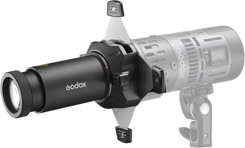 Godox SP50K Projector 50° Spotlight for MS60R/RS60R/MS60BI/RS60BI Video Light,Include Lens,Gobos in Kuwait