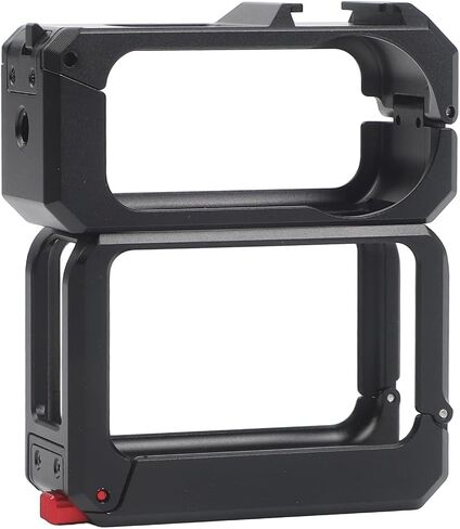 Aluminum Alloy Cage For DJI OSMO-Nano, Tripod Accessory with Compact 8x7x6 cm Design for Enhanced Stability and Portability, Black in Kuwait