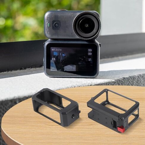 Aluminum Alloy Cage For DJI OSMO-Nano, Tripod Accessory with Compact 8x7x6 cm Design for Enhanced Stability and Portability, Black in Kuwait