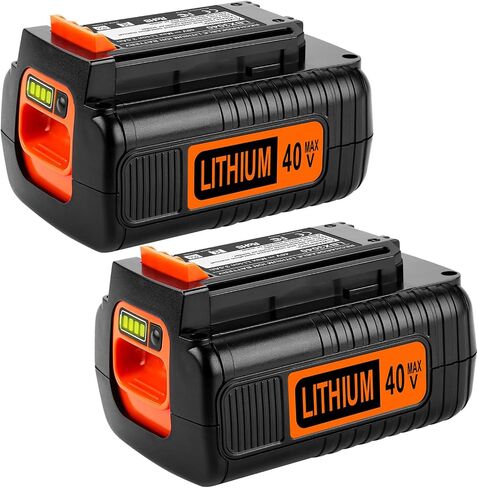 energup 40V LBX2040 3.5A Compatible with Black & Decker 40V MAX Battery, LBXR36 LBX1540 LBXR2036 LST540 LCS1240 LST136W LSWV36 for All 40Volt Black and Decker Battery Power Tools in Kuwait
