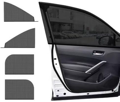 Protective Side Mesh for Chevy Trax 2024 2025, Breathable Dark Shade Shield Heat Resistant Sunlight Blocker Auto Rear Door Cover,SUV in Kuwait