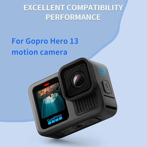 Battery Charger Bundle Kits for GoPro Hero 13 Black - 3 Pack Enduro Rechargeable Extra Batteries for Go Pro Hero13 GoPro13 Triple Charging Case Charger Station in Kuwait