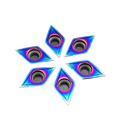 Indexable Lathe Carbide Insert 10PCS DCMT11T304 DCMT11T308 KT7030 Hard Alloy Turning Tool Grooving Blade(DCMT11T308 KT7030) in Kuwait