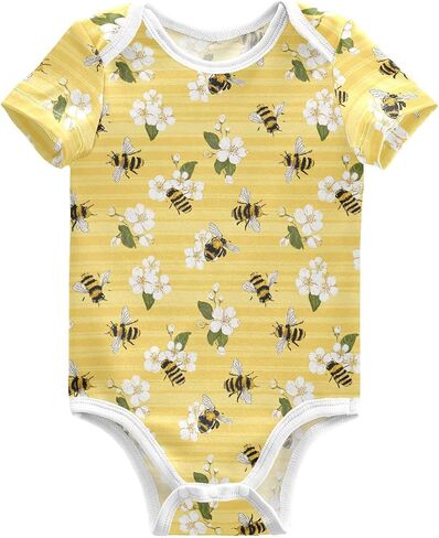 Dachshund Baby Bodysuit Short Sleeve Unisex Bodysuits Romper for Baby Boys​ Girls in Kuwait