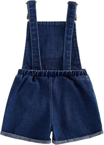 Toddler Girl Watermelon Denim Overall Dress Infant Baby Summer Outfit Strawberry Sleeveless Short Romper Jumpsuit in Kuwait