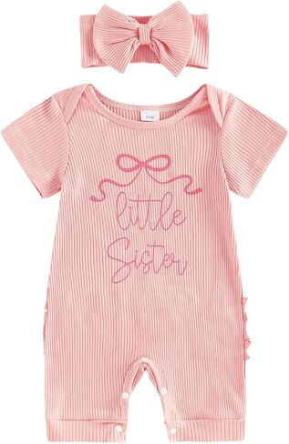 FYBITBO First Birthday Outfit Baby Girl One Silly Goose Onesie Romper Ruffle Short Sleeve Jumpsuit 1st Birthday Girl Gifts in Kuwait