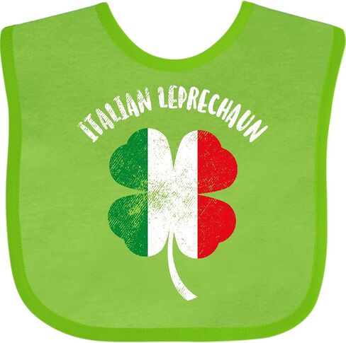 inktastic Italian Leprechaun Baby Bib in Kuwait