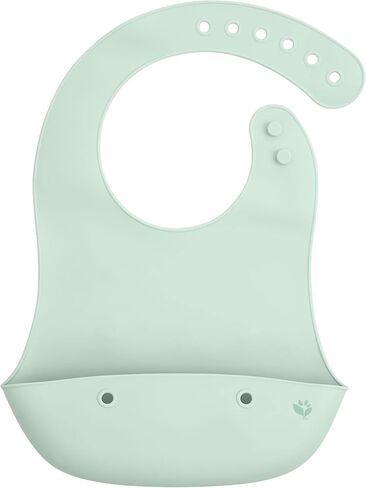 green sprouts Unisex Baby Silicone Scoop Bib in Kuwait