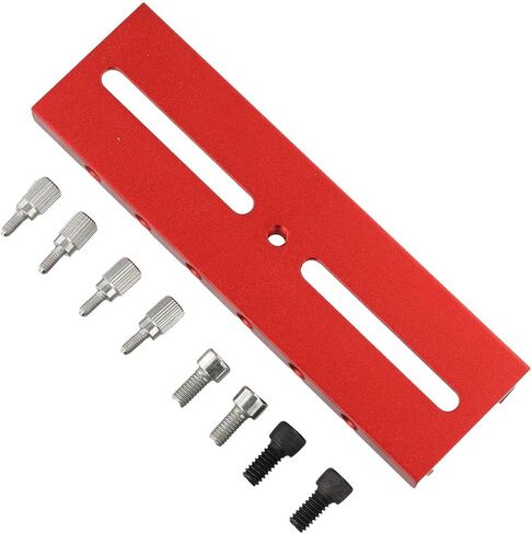 Aluminium Alloy Dovetail Plate Finder Scope Base with 60 Degree Guide Slot for Astronomical Telescope Accessories Red(150mm) in Kuwait