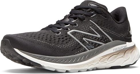 New Balance Women's Fresh Foam X 860 V13, Black/White/Castlerock, 9.5 X-Wide in Kuwait