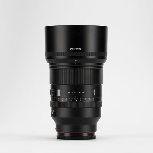 VILTROX 85mm F1.4 Pro FE Full Frame Lens for Sony E, Auto Focus Large Aperture Medium Telephoto with HyperVCM Motor Lens for Sony E-Mount A7IV A7C A9III A1 ZV-E1 A7SIII A7RII A7III A7RIII A7RIV A9 FX3 in Kuwait